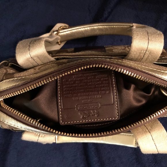 Coach signature satchel - Picture 4 of 6